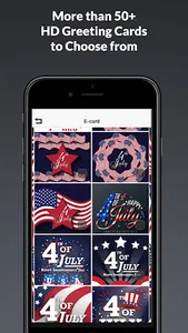 4th of July Greetings Cards screenshot 2