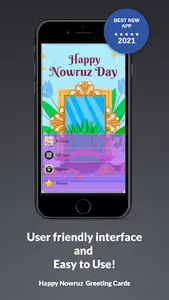 Happy Nowruz Greetings Card screenshot 0