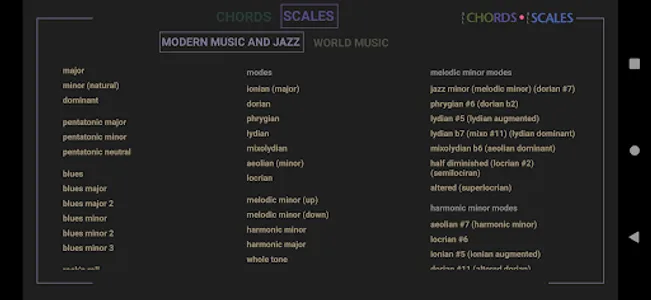 All Chords - All Scales screenshot 5