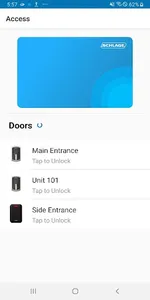 Schlage Mobile Access screenshot 1