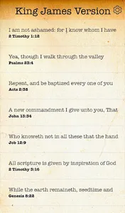 The Bible - King James Version screenshot 1