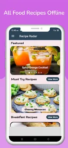 All Food Recipe Book Offline screenshot 0