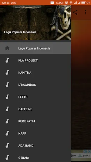 Lagu Populer Indonesia screenshot 1