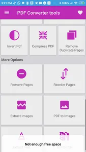 PDF Converter tools screenshot 1