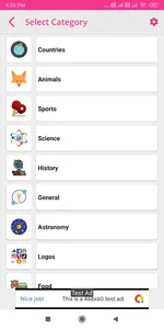 All In One Quizzer - Online Qu screenshot 1