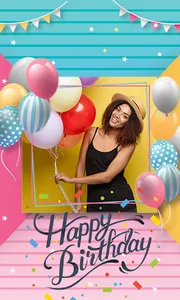 Birthday Photo Frames screenshot 0