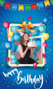 Birthday Photo Frames screenshot 1