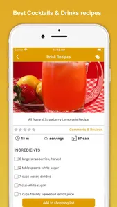 Drinks Recipes - Fruit Juice screenshot 3