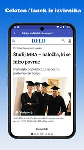Slovenije novice screenshot 3