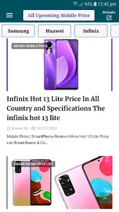 mobile price app screenshot 4