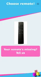 Remote for Taotronics SoundBar screenshot 1