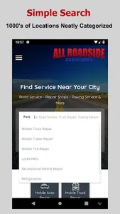 All Roadside Assistance | Free screenshot 1