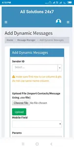 Suvidhi Infotech Bulk SMS screenshot 2