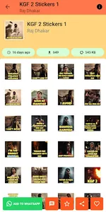 Mirzapur 2 Stickers For WA screenshot 4
