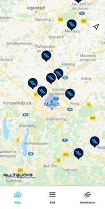 Alltrucks Map screenshot 4