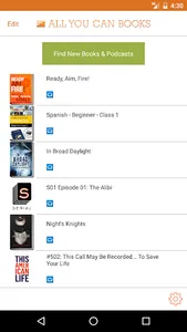 Unlimited AudioBooks screenshot 0