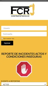 FCR Contratistas screenshot 1