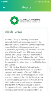 MTC App - Al Mulla Motors screenshot 2