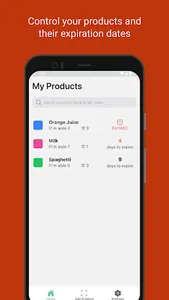 Expiro: Expiry Date Tracker screenshot 1