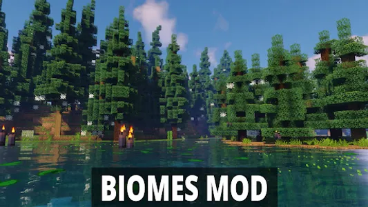 Biomes Mod Minecraft screenshot 0