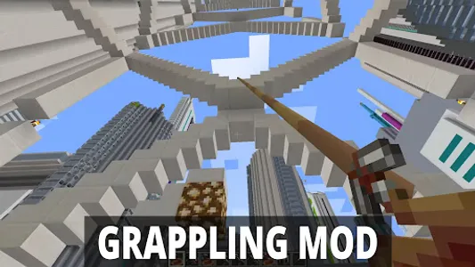 Grappling Hook Mod Minecraft screenshot 0