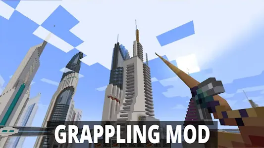 Grappling Hook Mod Minecraft screenshot 1