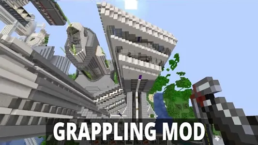 Grappling Hook Mod Minecraft screenshot 11