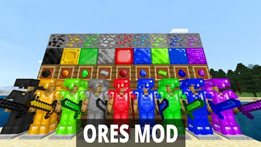 Ores Mod for Minecraft screenshot 0