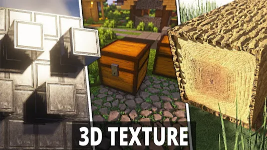 3D Texture Pack for Minecraft screenshot 0