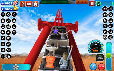 Roller Coaster Simulator screenshot 12