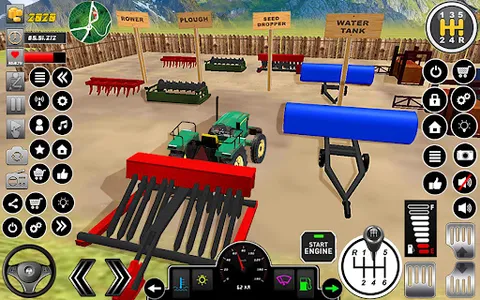 Tractor Farming Simulator Game screenshot 19