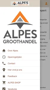 Alpes Groothandel screenshot 0