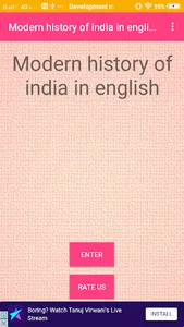 Modern history of india screenshot 0