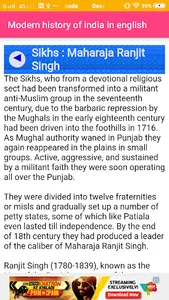 Modern history of india screenshot 3