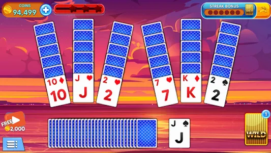 Solitaire Tripeaks World screenshot 1