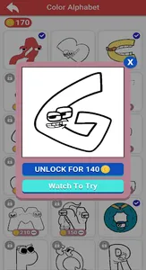 Alphabet Coloring Book Lore screenshot 7
