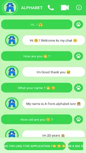 Alphabet Fake Call video Lore screenshot 17