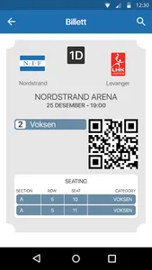 Nordstrand håndball screenshot 2