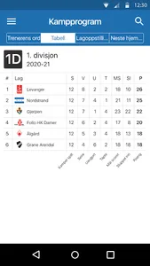 Nordstrand håndball screenshot 4