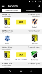 Raufoss Fotball screenshot 1