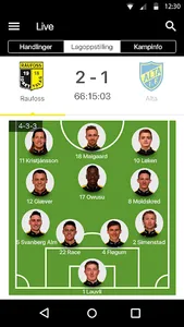 Raufoss Fotball screenshot 3