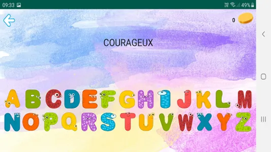 Alphajutho - apprendre à écrir screenshot 1
