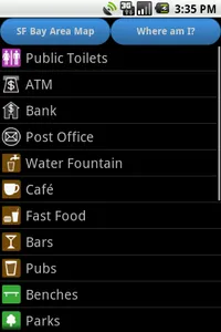 San Francisco Amenities Map screenshot 1