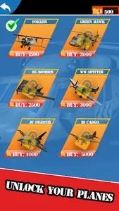 Go Plane 3D Missiles Escape screenshot 1