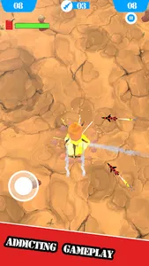 Go Plane 3D Missiles Escape screenshot 2