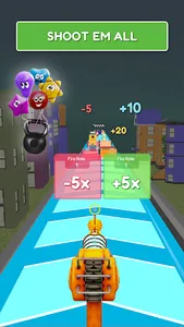 Alpha Gun Run 3D Weapon Sprint screenshot 0