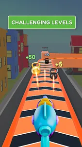 Alpha Gun Run 3D Weapon Sprint screenshot 4