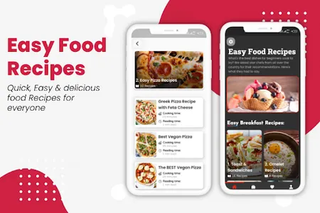 Easy Food Recipes screenshot 0