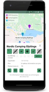 CampApp Sweden screenshot 2
