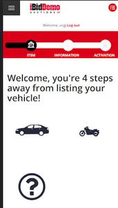 iBidsmart Mobile screenshot 1
